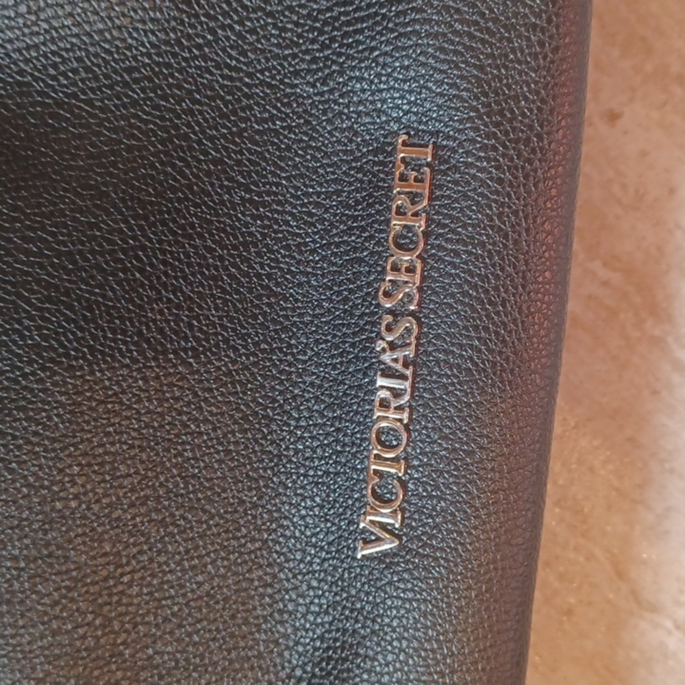Victoria's Secret Black Drawstring Backpack - Picture 2 of 6